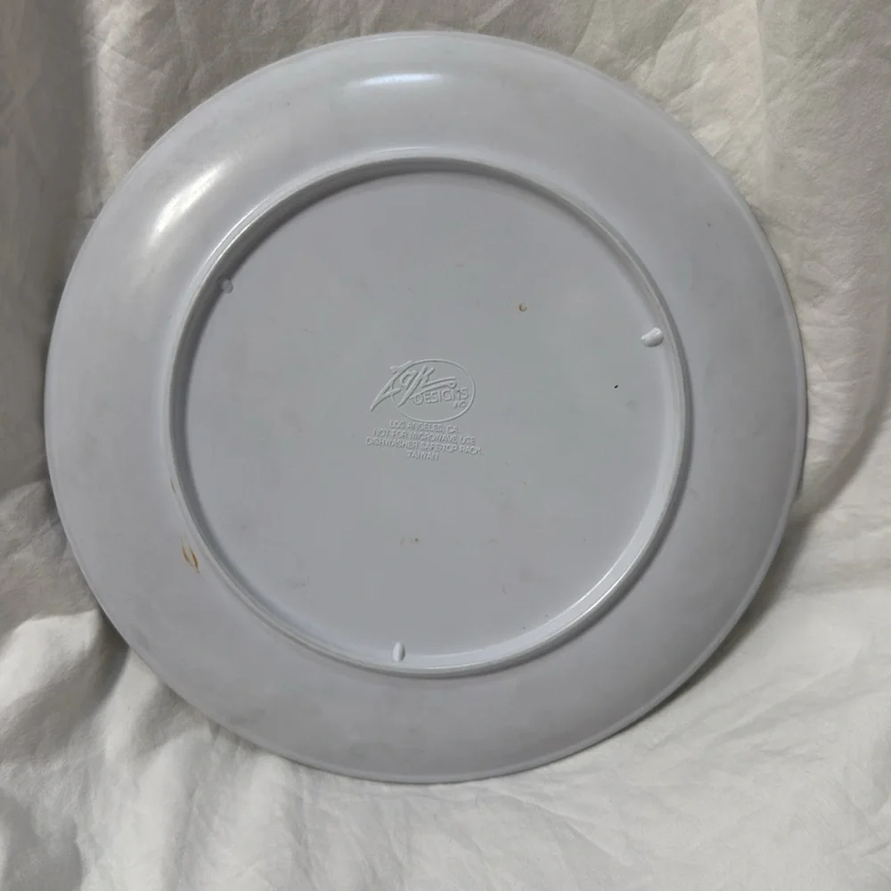 Zak Designs Inc Disney’s The Little Mermaid Plastic Plate. 8 inch